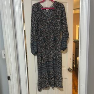 Floral Long Sleeve Dress